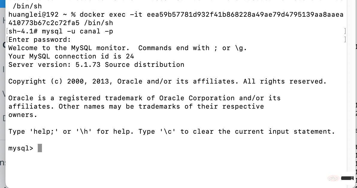 docker canal 踩坑历程